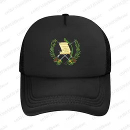 Berets Coat Of Arms Guatemala Baseball Cap Women Men Fashion Hiking Hat Sport Breathable Golf Hats