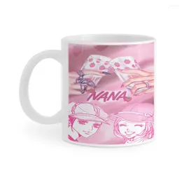 Mugs Anime NANA Ceramics Coffee Tea Cup Milk Cups Gifts Drinkware Coffeeware