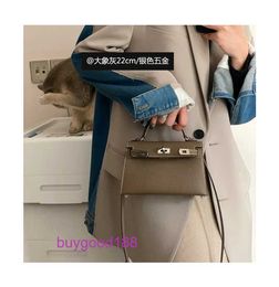 Top Ladies Designer EKolRiy Bag Suitable Bag 2024 New Second Generation Bag Silver Buckle Gold Buckle Mini SJISS