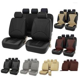 Car Seat Covers Ers Artificial Leather Waterproof Dustproof Protectors Styling Er Interior Accessories Drop Delivery Mobiles Motor M Dhmfb