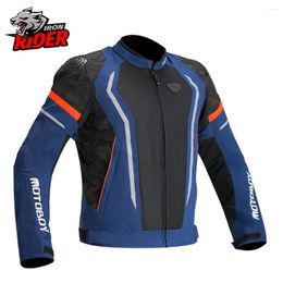 Motorcycle Apparel Mesh Breathable Jacket Windproof Reflective Motorbike Riding Clothing Anti Drop Summer Motocross