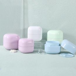 Storage Bottles 4 Pcs Empty Container Cream Jars Lids Travel Creams Skincare Containers Plastic Moisturizer