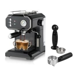 New Automatic Coffee Machine 1.8L 850W Anti-drip Function Commercial Espresso Coffee Maker