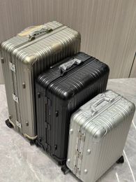 Designer Luggage Newly upgraded suitcase Classic suitcase material Large space Modern luxury titanium alloy design 20-26-30-31-33 inches