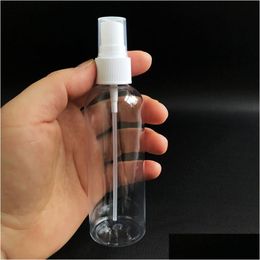 Packing Bottles Wholesale Plastic Per Transparent Empty Mini Refillable Spray Container Portable Pet Bottle With Pump L 5Ml 8Ml 10Ml Dhoia