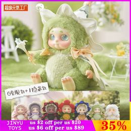 Original TimeShare Cino Garden Fairy Series Blind Box Cute Action Anime Model Designer Doll Kid Toy Girl Birthday Surprises Gift 240520
