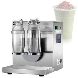 Milkshake machine Stainless Steel Milk Shake Machine Double Head Drink Mixer Make Milks Foam/Milkshake Bubble Tea Machine