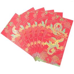 Gift Wrap Chinese Dragon Year Red Envelopes Pocket Envelope Spring Festival Lucky Money Bags