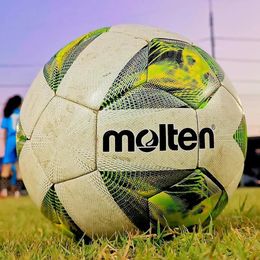 Molten Football Balls Official Size 5 PVCTPU Material Outdoor Soccer Match Training League ball Original bola de futebol 240520
