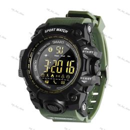 Ex16s Relogio Smart Watch Bluetooth Waterproof Ip67 Fitness Tracker Relogios Pedometer Stopwatch Wristwatch FSTN Screen Watch For Iphone Ios Android 348