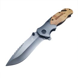 Free shipping folding knife Outdoor knife Field survival height proof hardness fruit knife