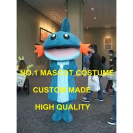 mudkip mascot costume Pocket Monster Theme Cosply mascotte Anime Fancy Dress Kits 2002 Mascot Costumes