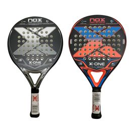 Padel Tennis Racket 3K Carbon Fiber with Eva Soft Memory Shape Rough Surface High Balance Paddle Without Bag 240509