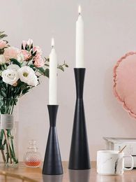 3pcs Metal Polished Candlestick Nordic Wedding Party Candlelight Dinner Home Decoration Candlestick 240521