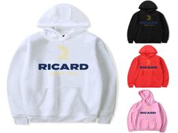 Hoodies Sweatshirts Men RICARD Hoodie Sweatshirt Streetwear Hoodie Pink Clothing Polerone Winter Clothes Women Harajuku Shirt C094760238