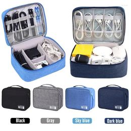 Watch Boxes Cable Storage Bag Waterproof Digital Electronic Organizer Portable USB Data Line Charger Plug Travel