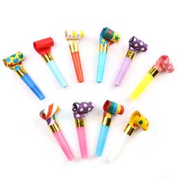 Party Blower Colourful Birthday Noisemakers Birthday Blow Horns Party Whistles New Years Noisemakers Party Whistles Blowouts Favours Noise Makers