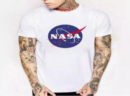 Space men casual summer tee shirts black white cotton space harajuku short sleeve casual t shirt summer clothing wear2596610