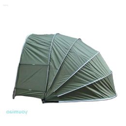 One Shelters And Bicycle Storage Motorcycle Tent Tents Room Camping Silver Portable Awning 210D PU4000 Travel Coated Oxford Cloth Oaucl