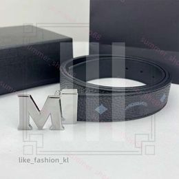 Classical Mcm Belts for Women Designer Men Belt Fashion Business Fashion Belt Wholesale Brown Black Mens Waistband Womens Metal Buckle Leather Metallic 140