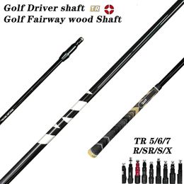 Golf Clubs Shaft FJ-VU TR Black Flex 567 RSRSX Graphite Shaft Driver and Wood Shafts Free Assembly Sleeve and Grip 240516