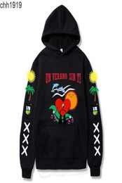 2022 New Designer un verano sin ti hoodie bad bunny hoodie printed sweater for men and women It sells well in America9397285