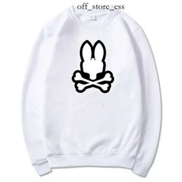 bunny psyco hoodie Skeleton Rabbit Printing Hoodies Cotton Bad Hooded Sweatshirts Men High Street Luxury Pullovers Spring Autumn Streetwear Psyco Bunny 895