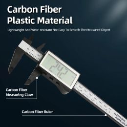 Vernier Caliper Electronic Digital Caliper Plastic Gauge Micrometer LCD Digital Ruler Measuring Tool Instrument Calibre 100mm