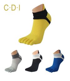 Whole2015 Summer New Mens Toe Socks Cotton Five Fingers Socks Casual Sport Socks with Toes Ankle Socks 6 colors7207914