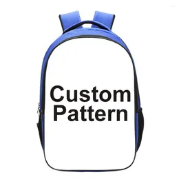 School Bags Customize Your Name Image Backpack Midjourney Teen Boys Girls Bookbags Junior Kids Bagpack Cartoon Rucksack Chatgpt