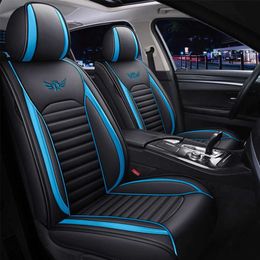 Car Seat Covers Universal Leather Car Seat Cover for Chevrolet Captiva Tahoe Cruze 2012 Colorado Spark 2011 aveo t250 Accessories Seat Covers T240520
