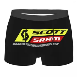 Underpants Custom Luxury Bike Scotts Bicycle Underwear Men Breathable Boxer Briefs Shorts Panties Soft For Male