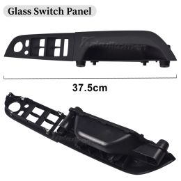 For BMW 3 Series E90 E91 LHD Car Inner Handle Panel Pull Trim Interior Driver's Door Switch Cover Auto Interior Accessories