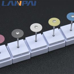 Lanpai Dental Polishing Rubber Diamond Wheels Zirconia Ceramics Material Dentistry Polishing Laboratory Equipment Polisher Tools