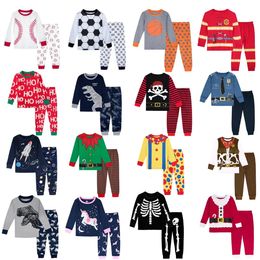 Kids Pyjama Set Boys Pyjamas Boy Pyjamas Child Dinosaur Sleepwear Toddler Girls Unicorn Pyjamas PJS Winter Christmas Pijamas 240507