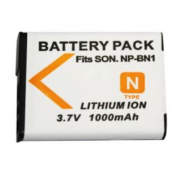 NP-BN1 NP BN1 Camera Battery For Sony DSC-WX7 DSC-W830 DSC-TF1 DSC-TX66 DSC-TX100V DSC-TX200V DSC-QX30 DSC-QX10 1000mAh