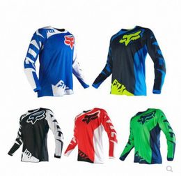 Summer Men039s TShirts offroad motorcycle racing suit fox speed surrender mountain bike riding suit longsleeved quickdrying2162002