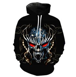 3D Skull King Print Hoodies Sweatshirts Men Women Moletom Masculino 2017 Fashion Casual Hoodie Mens Harajuku Hip Hop Streetwear2070487