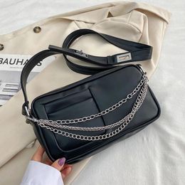 Shoulder Bags Designer Small PU Leather Crossbody Bag For Women Luxury Chain Women's Handbags And Purses 2024 7130