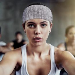 Customised Headband Logo Personalised Sports Headband For Men And Women, Elastic Headband For Sports, Running, Yoga And Safety