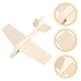 Aircraft Modle 10 blank wooden Aeroplane toys Aeroplane models wooden childrens toys childrens toys s2452022