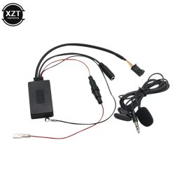 Bluetooth-compatible 5.0 Adapter Aux Cable With MIC For Mercedes Benz E / CLS / SLK 2004-2008 Audio Stereo Adapter Aux Cable