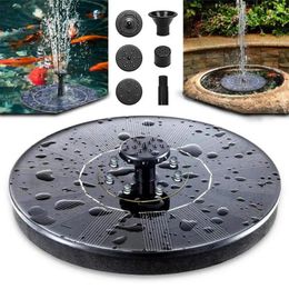 Garden Decorations Swimming Pool Decoration Outdoor Gardening Camping Waterfall Fountain Solar