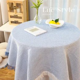 Table Cloth Cotton And Linen Tablecloths Are One-time Dresser Desk Round Tea