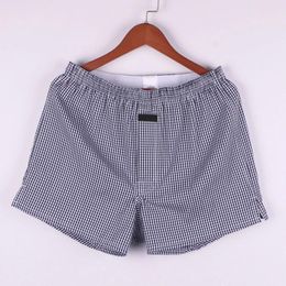 Underpants Mens Allo Pants Cotton Loose Underwear Large Size Flat Home Pyjama Shorts Comfortable Male Brand
