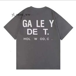 Gallerydept T-Shirts Men's Gallary Dept Designer Summer Shirt Alphabet Printed Star Same Round Neck Short Sleeve T-Shirt For Men And Women 7ab7