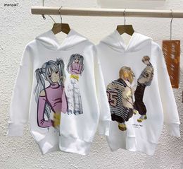 Top baby hoodie Cartoon character pattern printing child pullover Size 100-150 kids designer clothes girls boys sweater 24Feb20