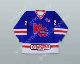 Custom DMITRI TEPLYAKOV 2 SOVIET WINGS BLUE HOCKEY JERSEY Top Stitched S-M-L-XL-XXL-3XL-4XL-5XL-6XL