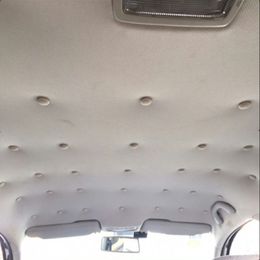 15/30/60pcs Car Interior Roof Buckles Headliner Ceiling Cloth Fixing Screw Care Fabric Buckle Rivets Retainer Cap Repair Tool