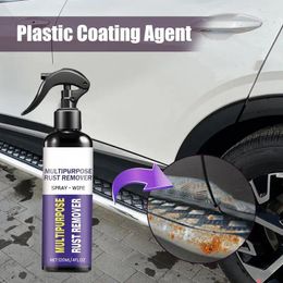 Car Wash Solutions Metal Rust Cleaner Spray Multipurpose Remover For Detailing Automotive Maintenance Cleaning 120ml